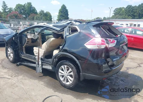 2016 Nissan Rogue Sv z USA, uszkodzony, nr VIN KNMAT2MT9GP611870